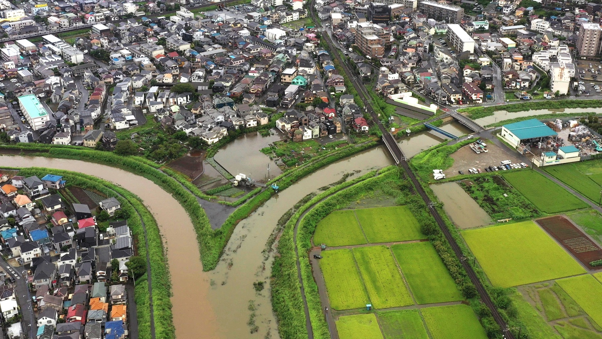 不老川合流点～田島橋高度１１０ｍ